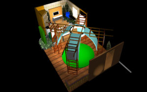 Custom Built Displays: BCEM - Canada Pavilion Rendering