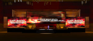 Custom Built Scenery: GO Productions - Best Western Convention Rendering