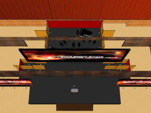Custom Builds - GO Productions Best Western Convention Rendering (Top-View)