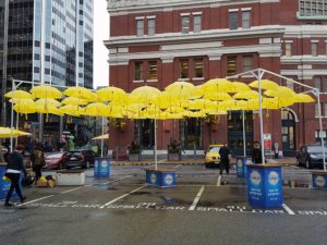 Custom Built Displays: RDP Umbrella Structure