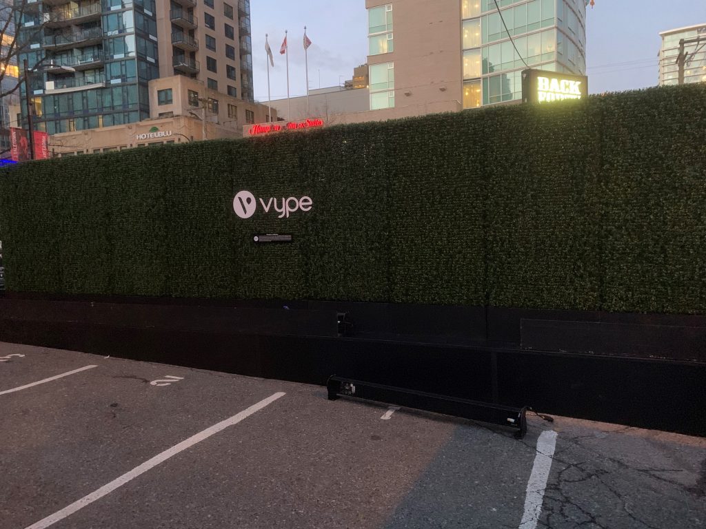 Youville Haussmann Park Vype Activation Install (1) Scene Ideas